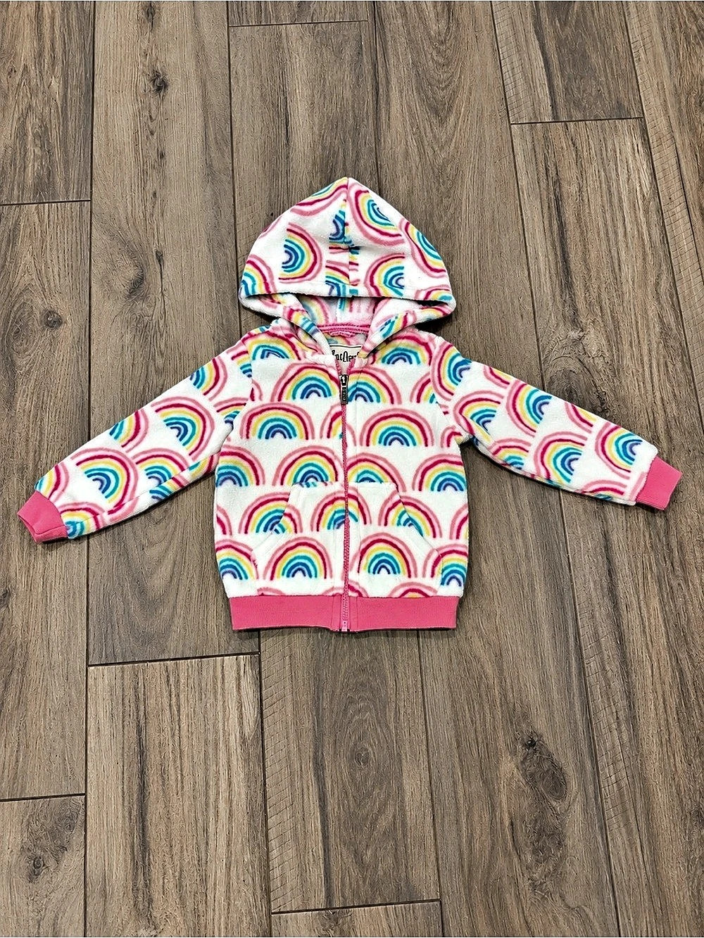 Hatley Kids Rainbow Print Hooded Jacket